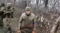 سربازان اوکراینی به اسارت گرفته شدند+ویدئو