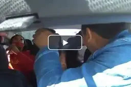 زنی ایرانی باعث شرمساری شد + ویدئو