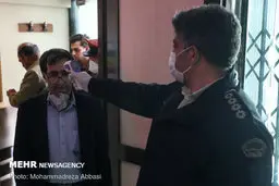 اقدامات پلیس پیشگیری پایتخت در ضد عفونی کلانتری های کشور