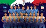 نایب قهرمانی کشتی فرنگی ایران با چهار طلا و دو برنز 