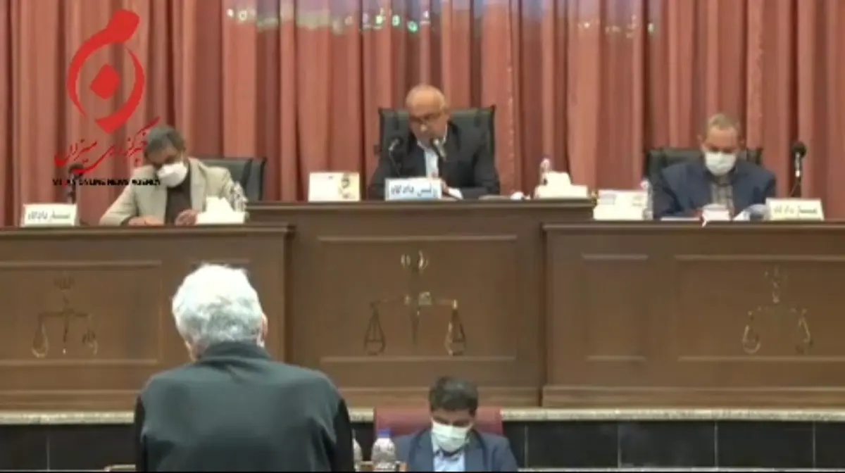 یک بخش از دادگاه امروز حسن رعیت + ویدئو