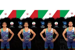کمیته ملی المپیک موفقیت تیم ملی کشتی آزاد را تبریک گفت