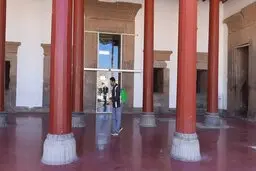 تخت‌جمشید روزانه ضدعفونی می‌شود