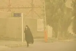 توفان هزار و ۵۸۰ نفر را در سیستان راهی بیمارستان کرد