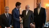 دیدار ظریف و نخست‌وزیر کانادا در مونیخ 