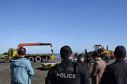  تصاویر+آزادسازی حریم سواحل در شهرستان مرزی بندر آستارا