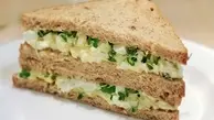 ساندویچ تخم مرغ کلاسیک؛ یک انتخاب ساده و مقوی برای میان‌وعده | طرز تهیه ساندویچ تخم مرغ +ویدئو