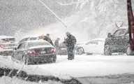  برف و کولاک  |  انسداد راه 192 روستا در قزوین بر اثر بارش برف و کولاک