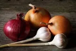 فواید  شگفت انگیز پوست بیرونی سیر و پیاز 