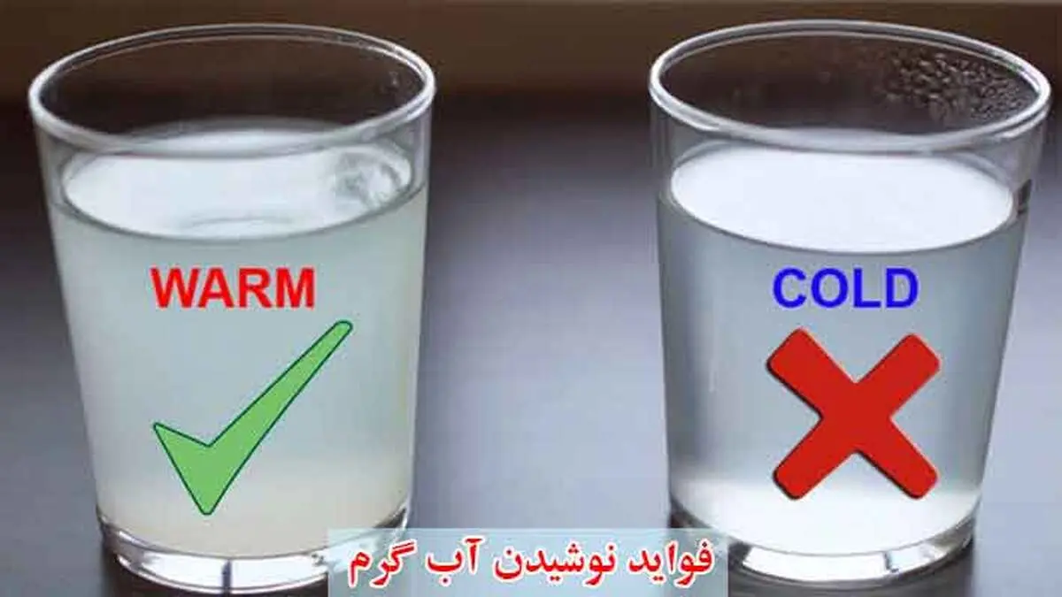 فواید نوشیدن  آب گرم در ابتدا و انتهای روز 
