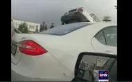 تصادف زنجیره ای عجیب بامداد امروز در جاده مخصوص کرج + ویدئو 