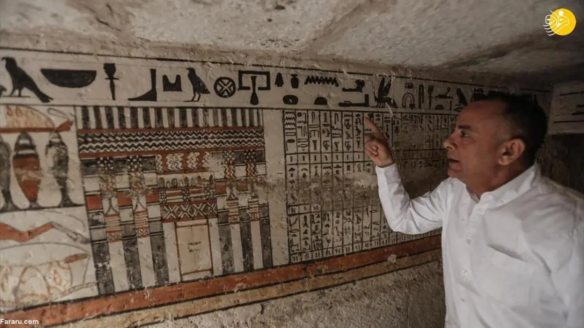 کشف ۵ مقبره مربوط به دوران مصر باستان
