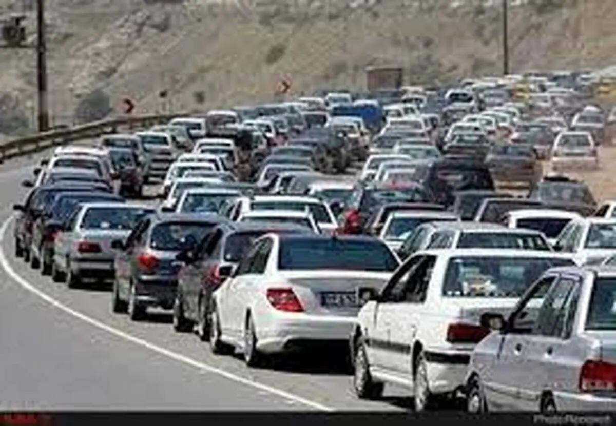 ترافیک سنگین در جاده‌های شمال