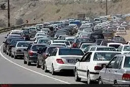 ترافیک سنگین در جاده‌های شمال
