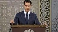 حال بشار اسد حین سخنرانی خراب شد 