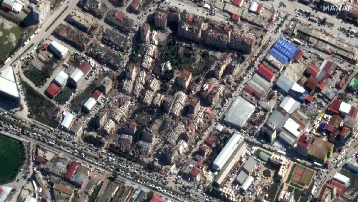 تصاویر ماهواره‌ای از مناطق بعد زلزله ویران کننده ترکیه | همه چیز نابود شده! + عکس