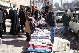 حذف دستفروشان از پیاده‌راه‌ها
