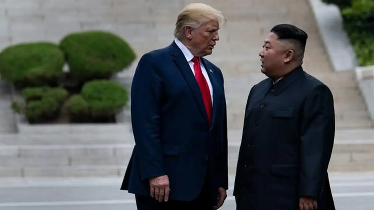 ترامپ: امیدوارم حال رهبر کره شمالی خوب باشد