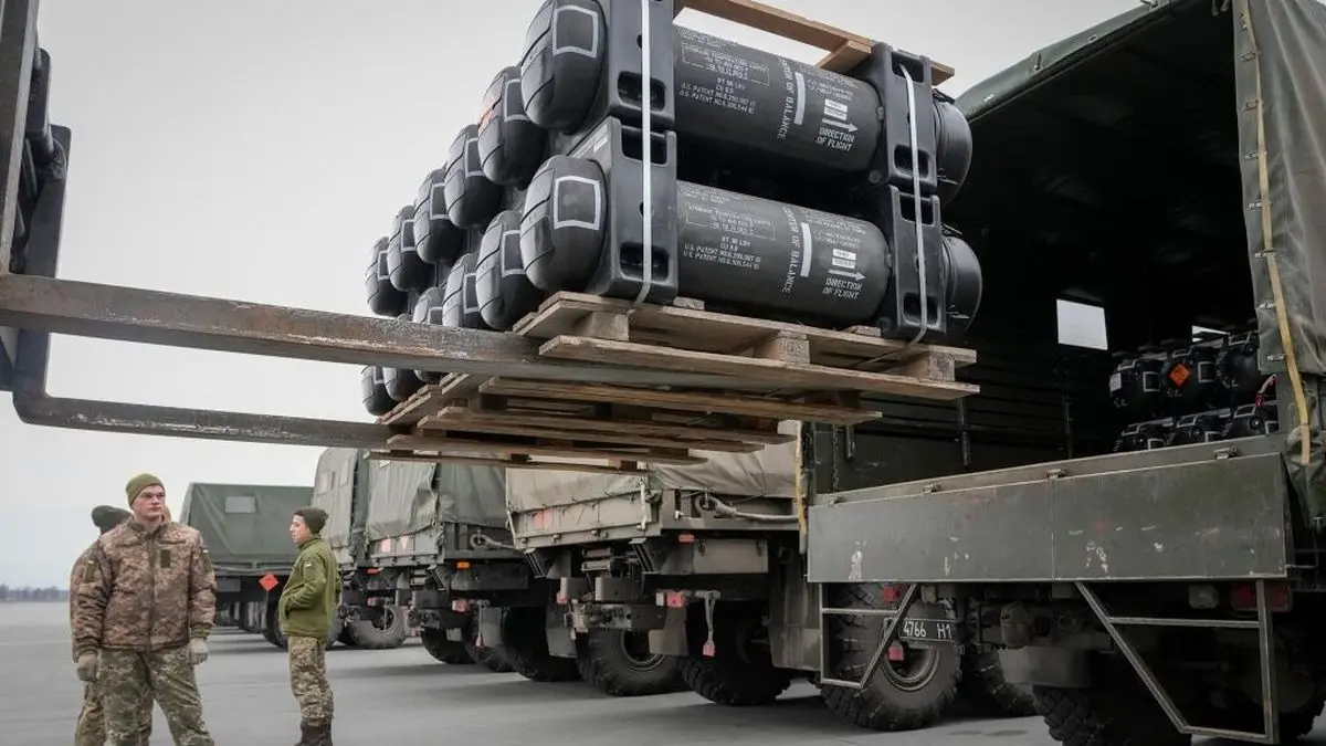 ارسال ۱۷ هزار موشک ضدتانک و دو هزار موشک ضدهوایی استینگر به اوکراین