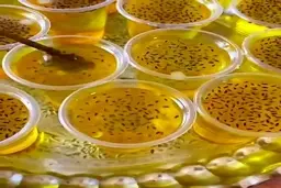 اگر میخوای تخم شربتی توی شربت ته نشین نشه باید این کارو انجام بدی | اینطوری هم خوشمزه تر میشه هم دیگه ته نشین نمیشه! + ویدئو