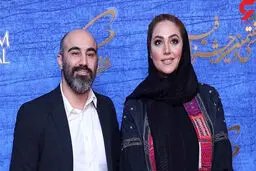 این زن هالیوودی زیبا همسر محسن تنابنده است ! + عکس نقی معمولی و همسر لاکچری اش