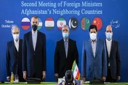  بیانیه‌ای مشترک درنشست وزرای خارجه در تهران صادر شد