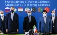  بیانیه‌ای مشترک درنشست وزرای خارجه در تهران صادر شد