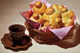 یک نان متفاوت در خانه درست کن | با این نان، صبحانه را خوشمزه‌تر کنید