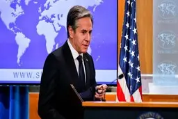 بلینکن: مسیر دیپلماسی باز است |  از سرگیری برجام دیگر کافی نیست | باید بر روی توافقی طولانی تر و قوی‌تر کار کنیم | اولین قدم بازگشت ایران به تعهدات است