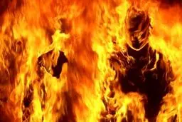 یک مدرسه در خیابان جلال آل احمد آتش گرفت