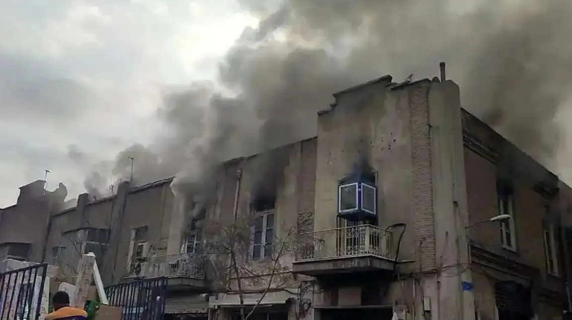 گراند هتل در آتش سوخت 