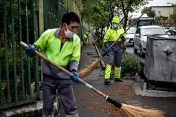 کار سخت پاکبانان با شیوع ویروس کرونا