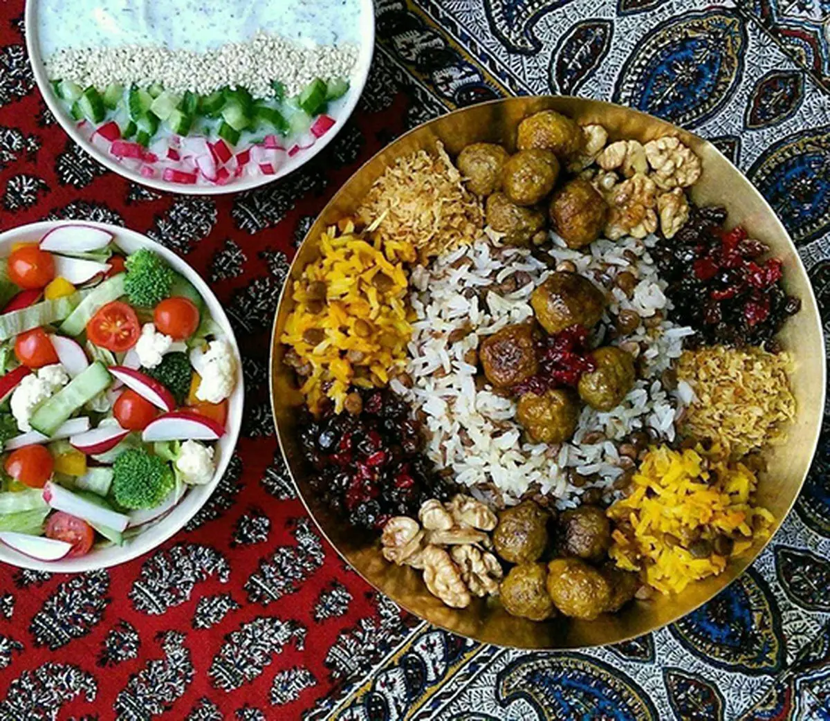 طرز تهیه قمبر پلو شیرازی | یه پلو مخلوط خوشمزه و محبوب ایرانی +ویدئو