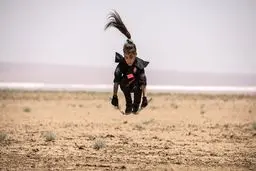 دختر نینجاکار «عصر جدید» جلوی دوربین رفت.