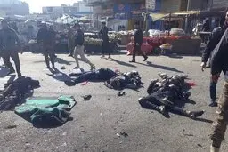 تعداد کشته شدگان انفجار بغداد به ۲۸ نفر رسید