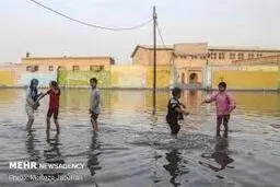 
 آب‌گرفتگی بندر امام  |  با مقصران برخورد قانونی می‌شود 