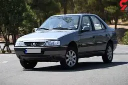  آتش گرفتن پژو 405 در سپیدان+ویدیو