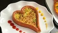 سوسیس تخم مرغ رو متفاوت درست کن | طرز تهیه سوسیس تخم مرغ قلبی +ویدئو