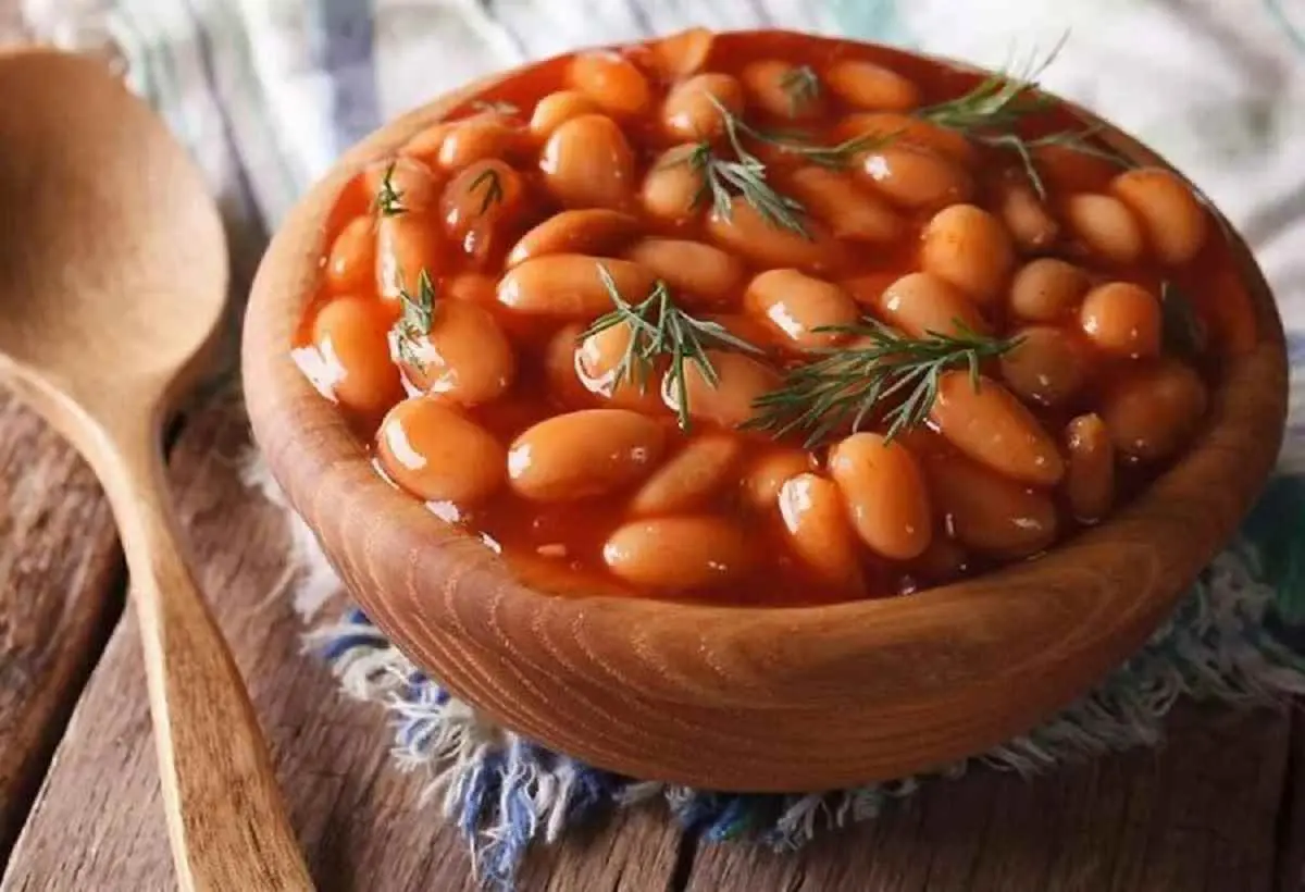 بدون آرد خوراک لوبیا رو لعابدار کن! | طرز تهیه خوراک لوبیا لعابدار +ویدئو