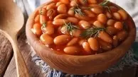 بدون آرد خوراک لوبیا رو لعابدار کن! | طرز تهیه خوراک لوبیا لعابدار +ویدئو