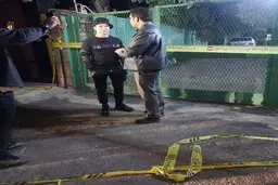 امین حیایی مقابل ویلای داریوش مهرجویی | محل قتل داریوش مهرجویی و همسرش کجاست؟ | شهرک زیبادشت نگهبان داشت! + اولین عکس و فیلمهای ویلای محل قتل