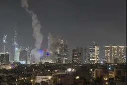 اصابت موشک های ایران در تل آویو هم اکنون | فعال‌شدن پدافند و آژیر قرمز در سرزمین‌های اشغالی +ویدئو