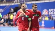 صعود مقتدرانه ایران به فینال جام ملت‌های فوتسال آسیا
