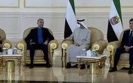 امیرعبداللهیان به دولت امارات تسلیت گفت | امیرعبداللهیان با رئیس جدید دولت امارات متحده عربی دیدار کرد + تصویر

