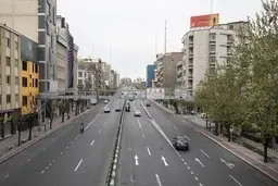 تهران خلوت در نخستین روز سال جدید+ عکس| خلوت و سکوت خیابان های تهران در نخستین روز بهار 