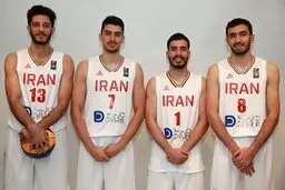 تیم بسکتبال سه به سه زیر ۲۳ سال پسران فینالیست شد 