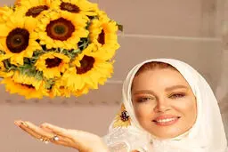 سوپرایز عاشقانه بهاره رهنما جلوی در اتاق همسرش / فیلم عاشقانه