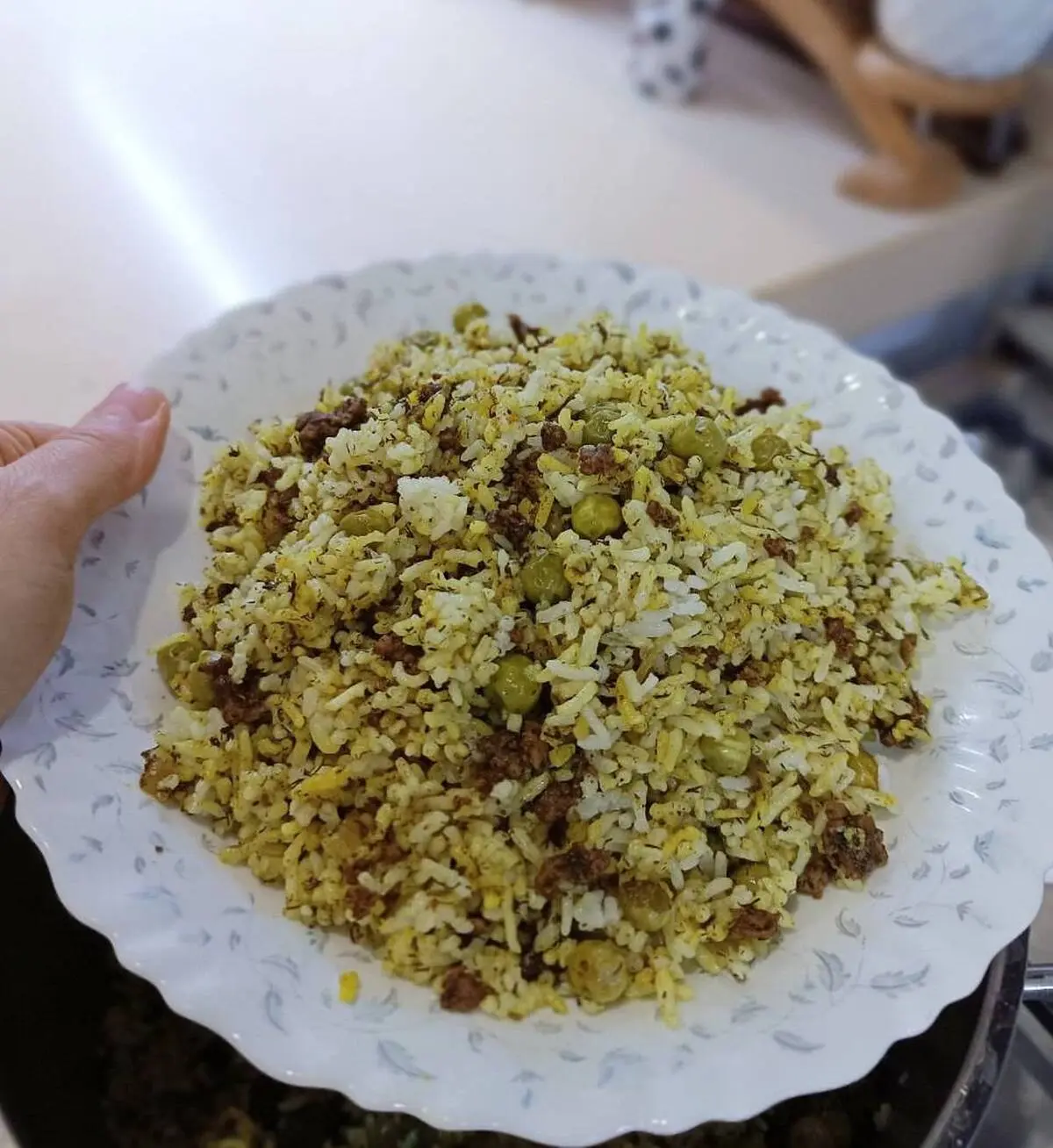 مهمون‌پسندترین پلو ایرانی | طرز تهیه پلو نخود فرنگی 