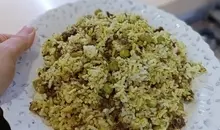 مهمون‌پسندترین پلو ایرانی | طرز تهیه پلو نخود فرنگی 