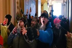 کنگره آمریکا  |  فدرال آمریکا به‌دنبال شناسایی عاملان حمله به کنگره